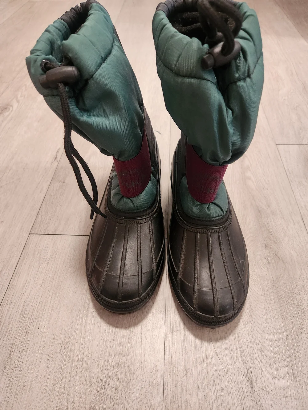Vintage Duck Brand USA Colorblock Winter Snow Boots4